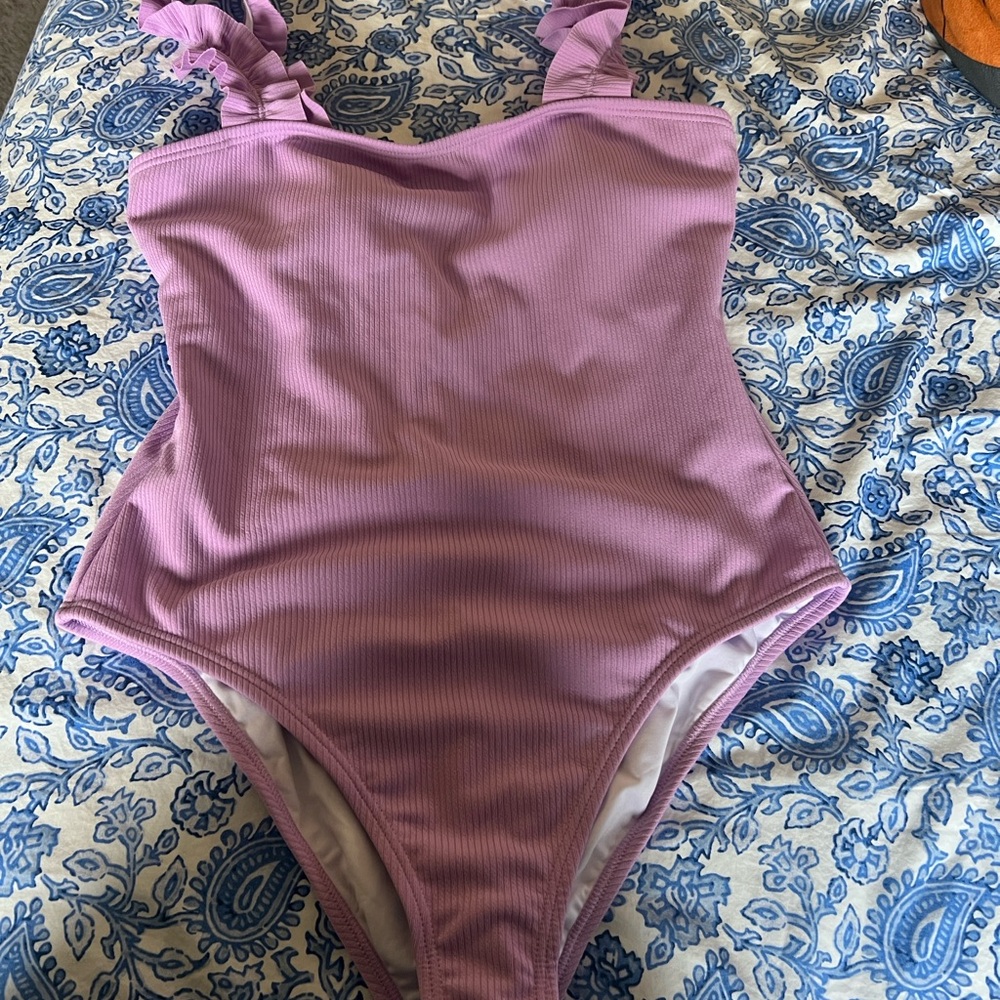 Purple Women's One Piece Swimsuit
